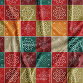 Multi Colour Bandhani Digital Printed Fabric For Kurti Manufacturer